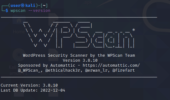 نرم افزار WPSCAN