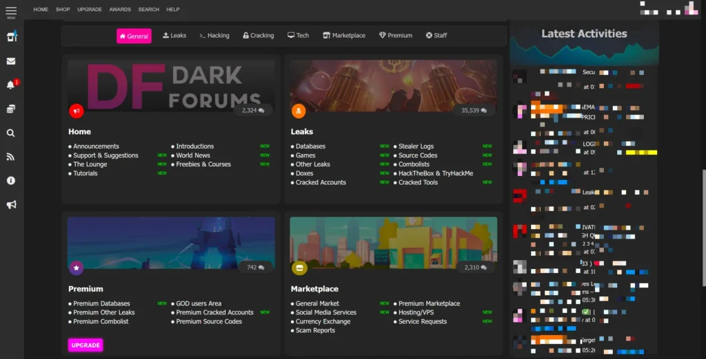 فروم دارک وب dakrForums
